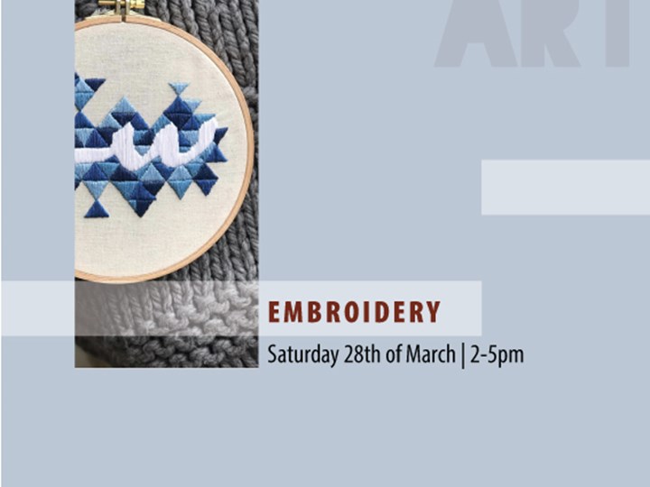 Modern Embroidery- Art Space